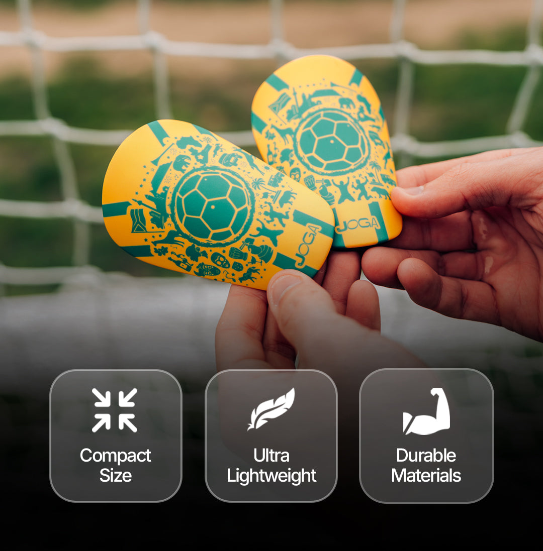JOGA shin pads trusted by 100000 athletes worldwide social proof